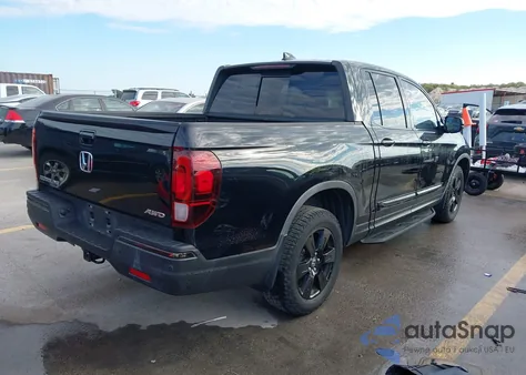 2017 Honda Ridgeline Black Edition from USA, damaged, VIN 5FPYK3F88HB002689